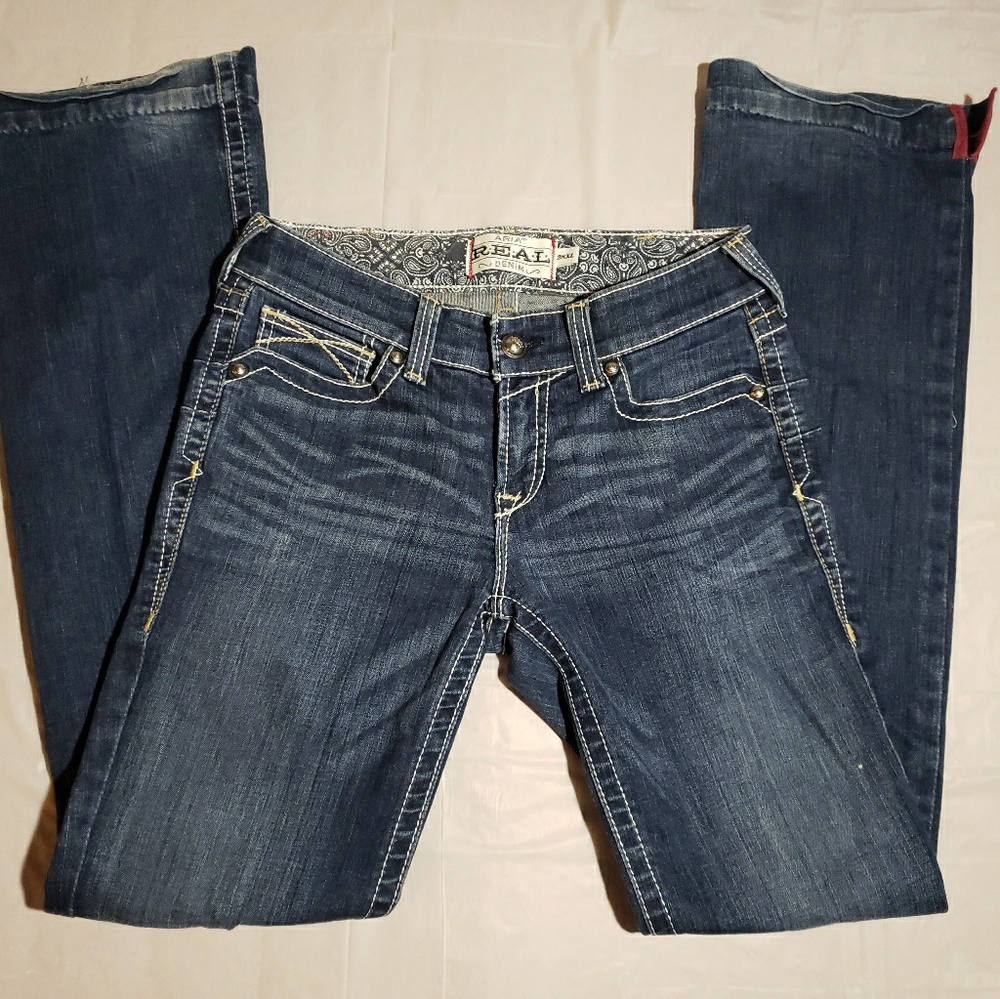Womens Ariat Real Denim Jeans, size 28XL